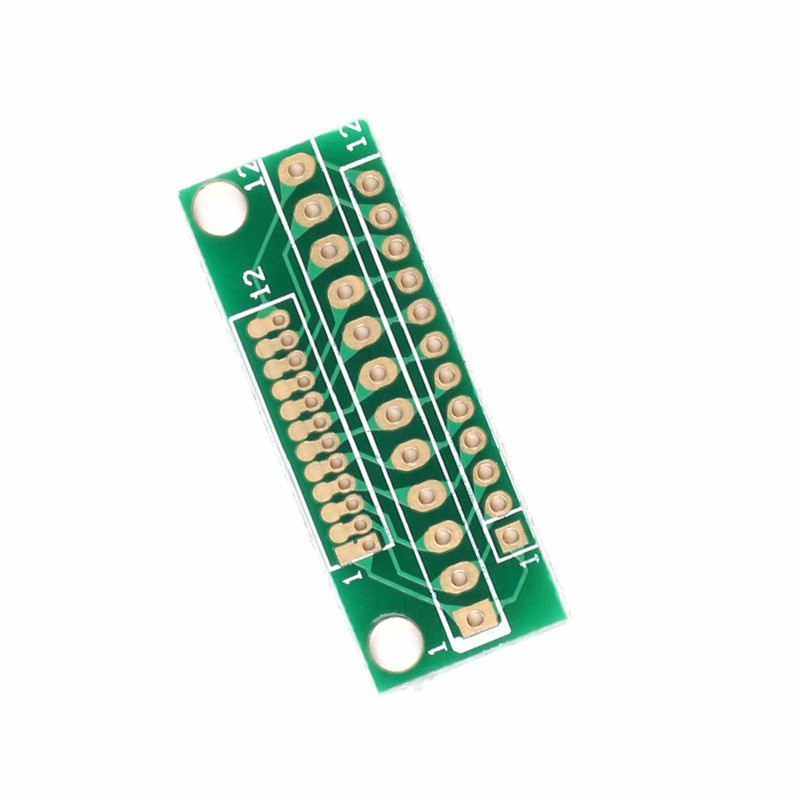 5pcs 1.27MM 2.0MM 2.54MM 12 Pin Adapter Board For Wireless Modules