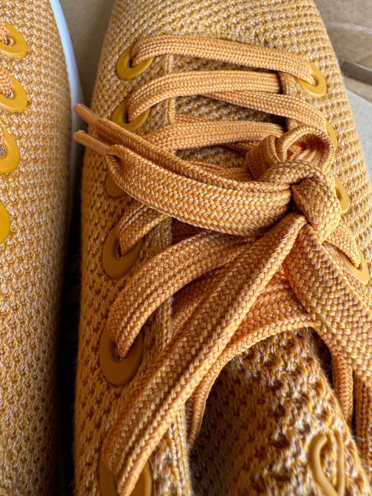 NEW ALLBIRDS TREE PIPER LUX HONEY SHOES LACE UP SNEAKER YELLOW MENS SIZE 10