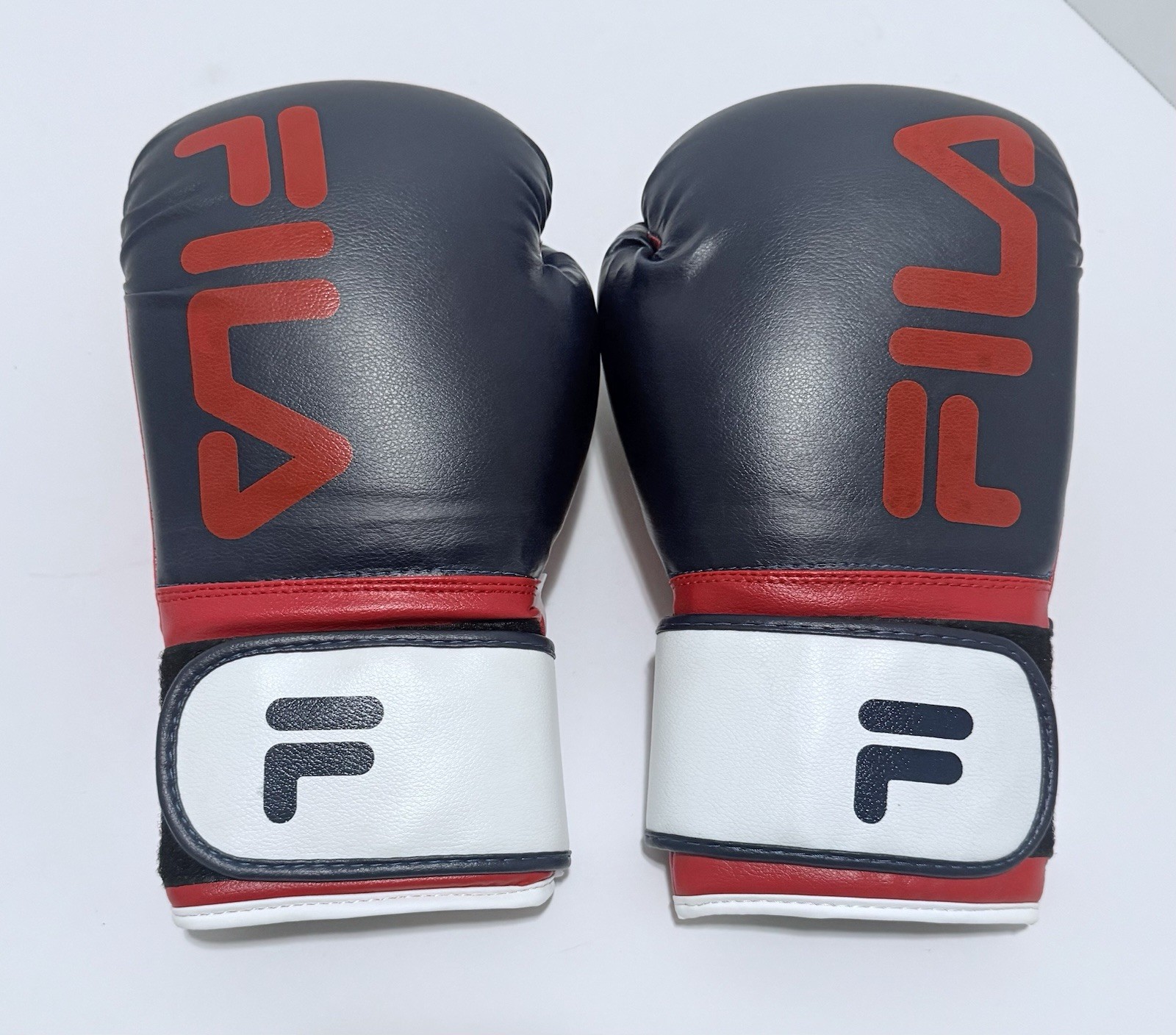 NEW Boxing Gloves Fila Fitness 12oz  Pro Quality Black Red Open Box Never Worn