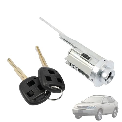 69057-0E010 Ignition Lock Cylinder Switch w/2 Keys Compatible with Lexus RX330
