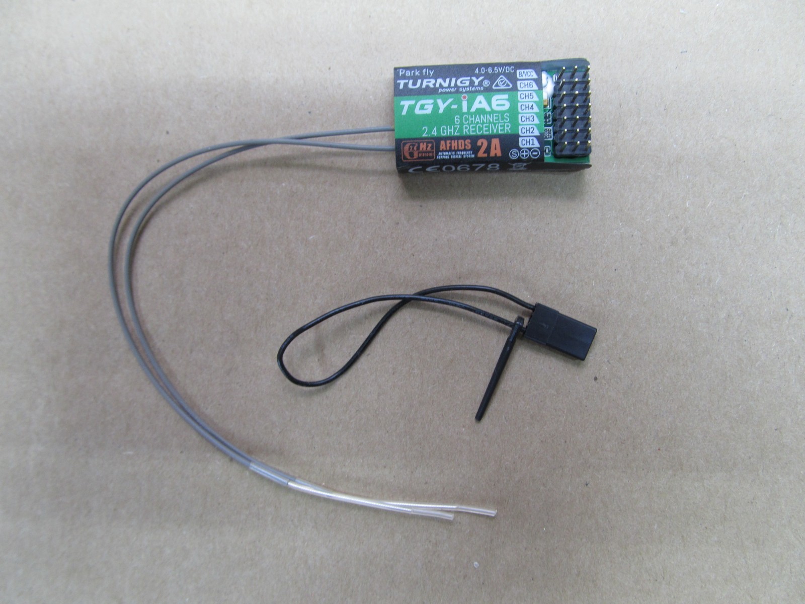 Park fly - Turnigy Power Systems Six Channel Receiver