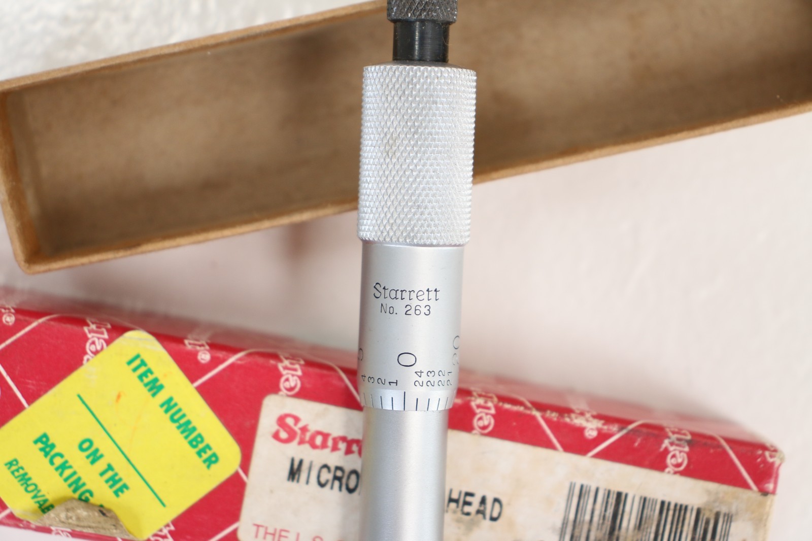 Starrett No. 263 263RL Micrometer Head
