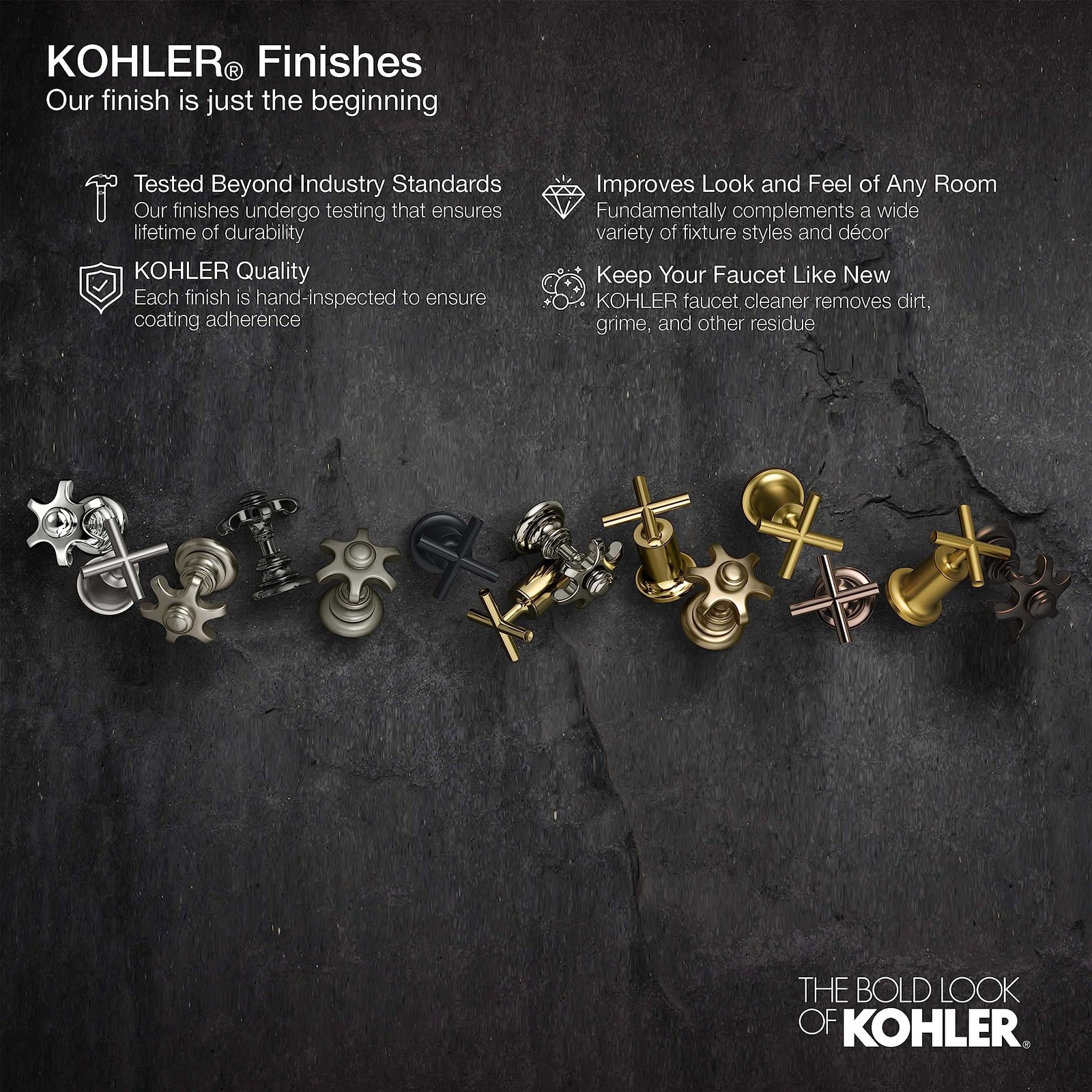 Kohler K-T23955-4-2MB - Diverter Trims Showers