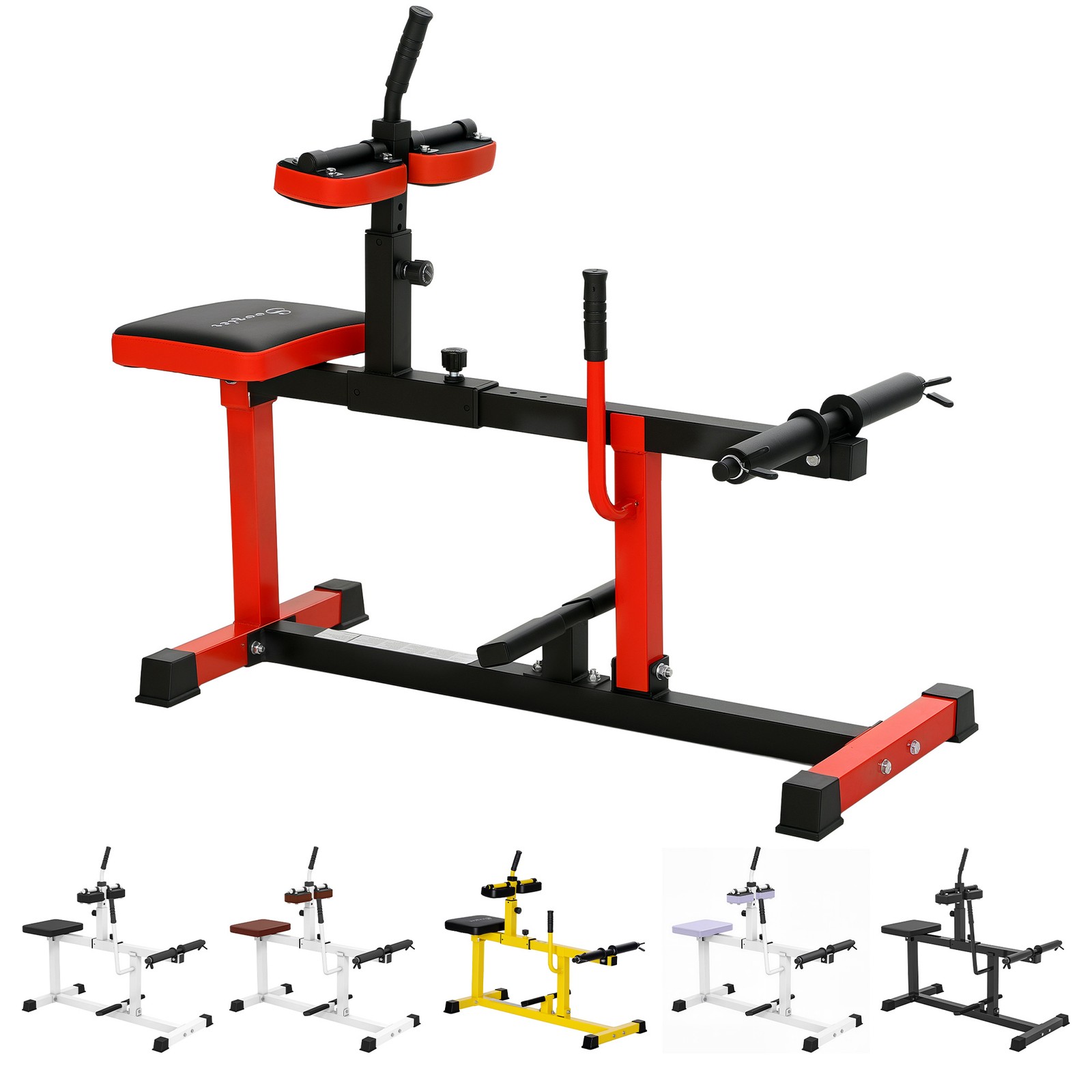 Soozier Seated Calf Raise Machine Home Gym Strength Training Equipment