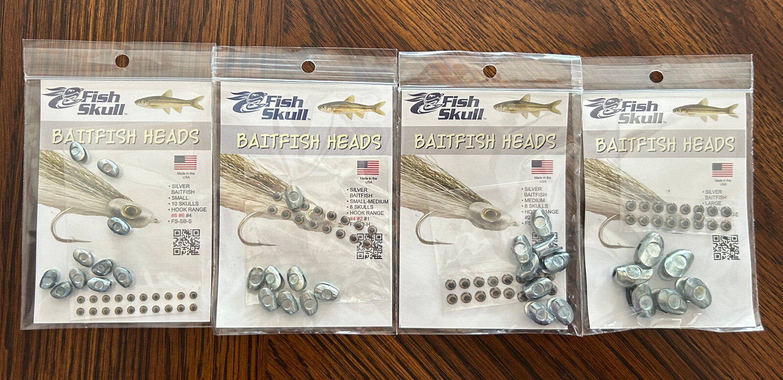 Fish-Skull Bait Fish Heads - Flymen Fishing