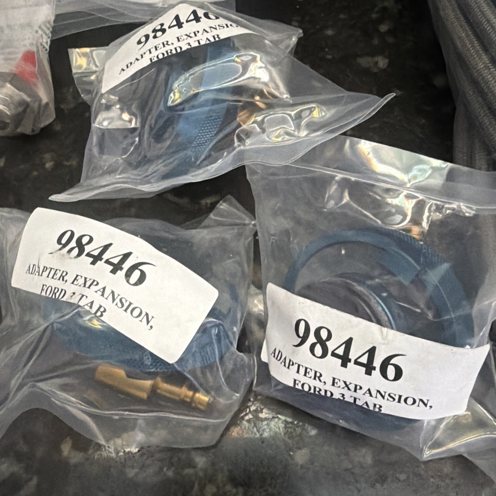 Ford Brake Bleeder Adapter Power Probe 98046 98446 3 Tab