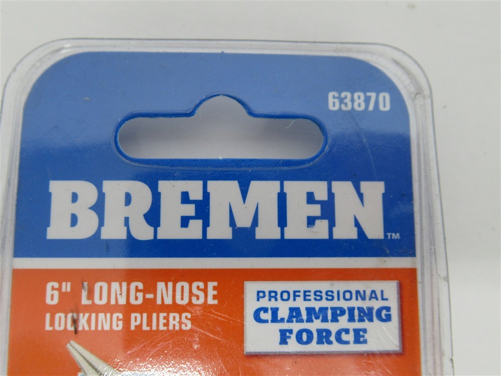 Bremen 63870 , 6" Long Nose Locking Pliers