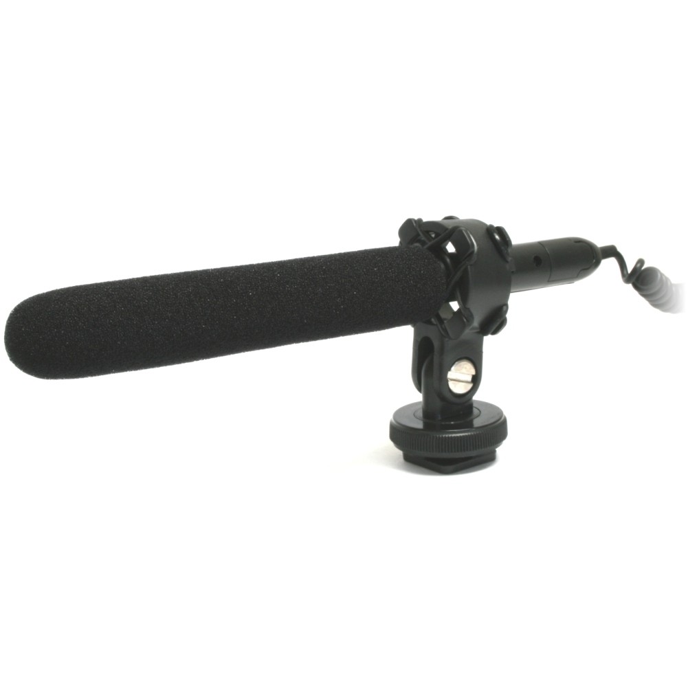 Microphone MIC-120 Mini Condenser Shotgun for DSLR's, Camcorders by Wasabi Power