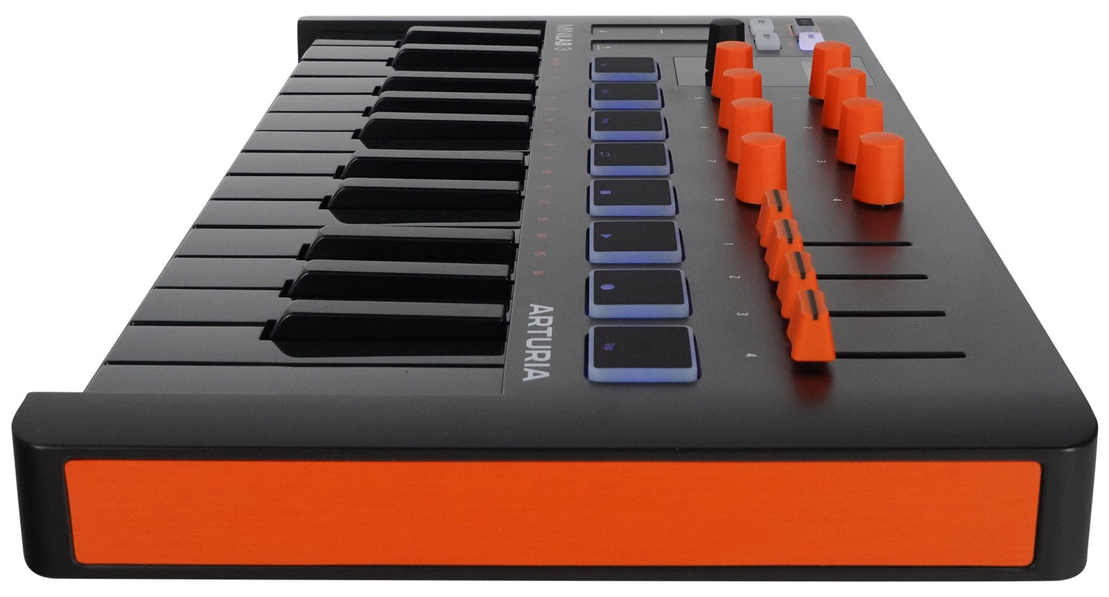 Arturia MINILAB 3 Orange 25 key MIDI USB Keyboard Controller+Abletone Live Lite