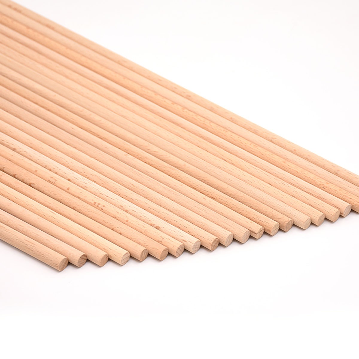 Solid Beech Wooden Dowels Φ3 - 60mm/Length 100mm 200mm 300mm DIY Craft Models