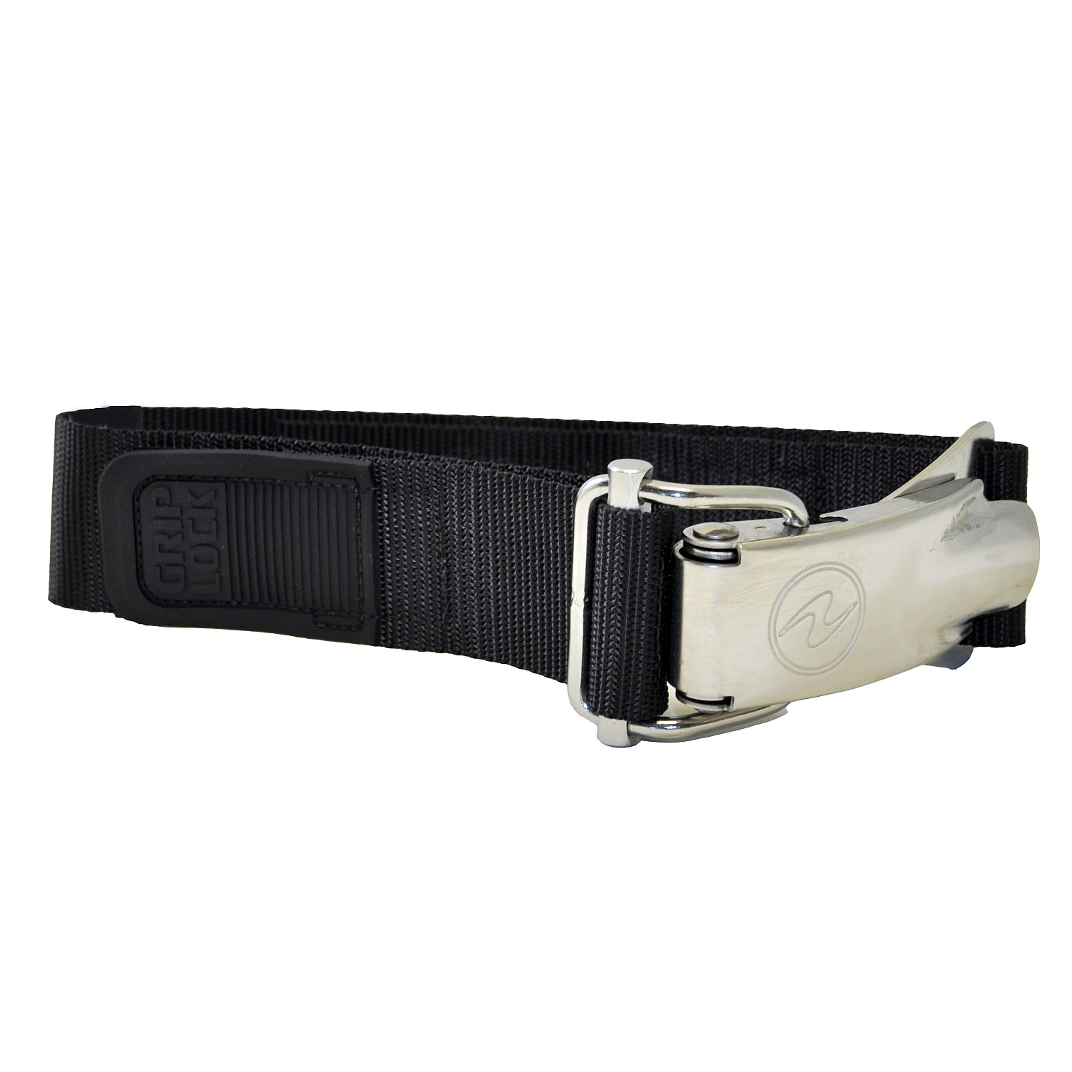 SF-1: AquaLung GripLock Bottle Tie Down Strap (1 Piece) with Opener Stainless Steel Buckle