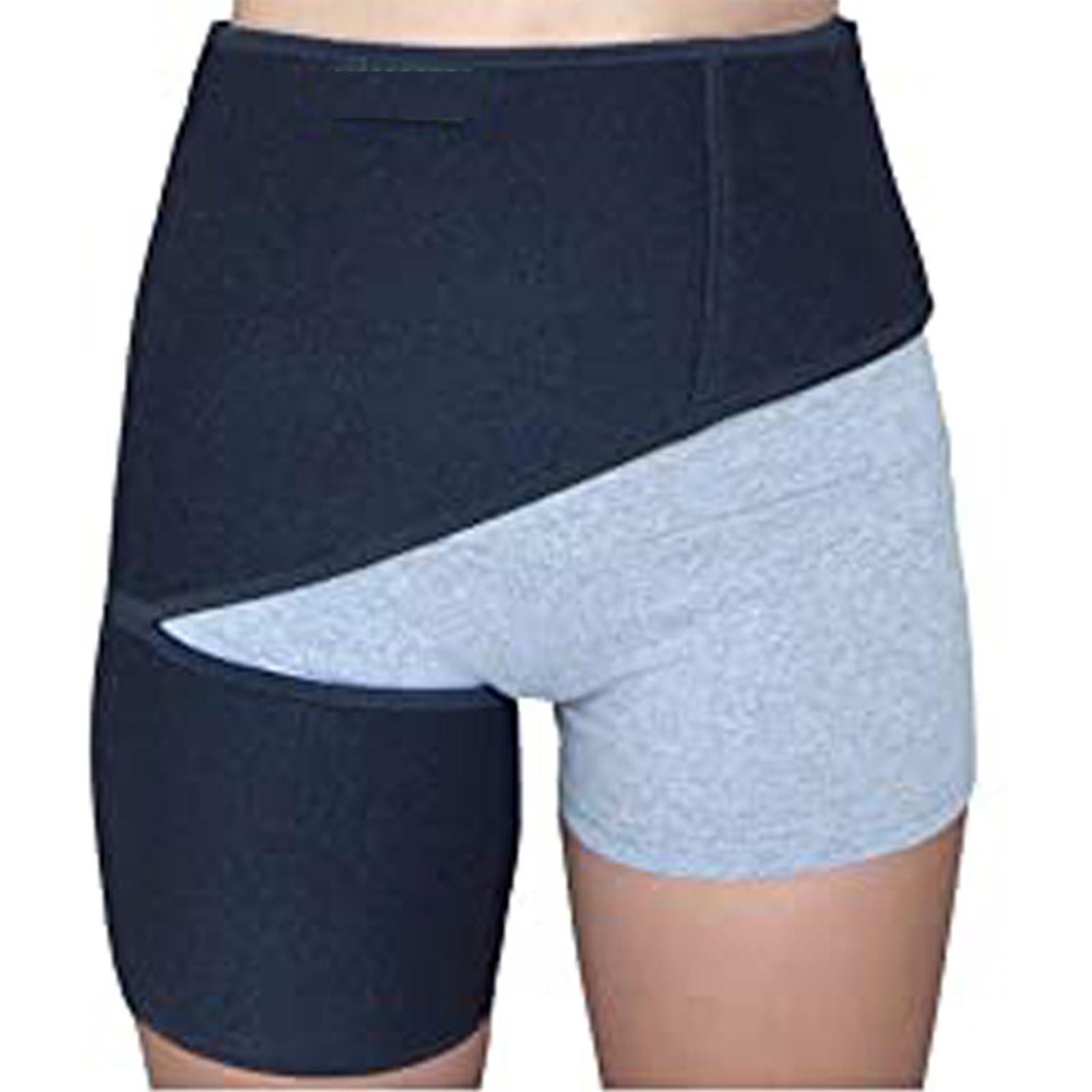 Groin Hip Brace Compression Wrap Support Belt Adjustable Thigh for Hamstring