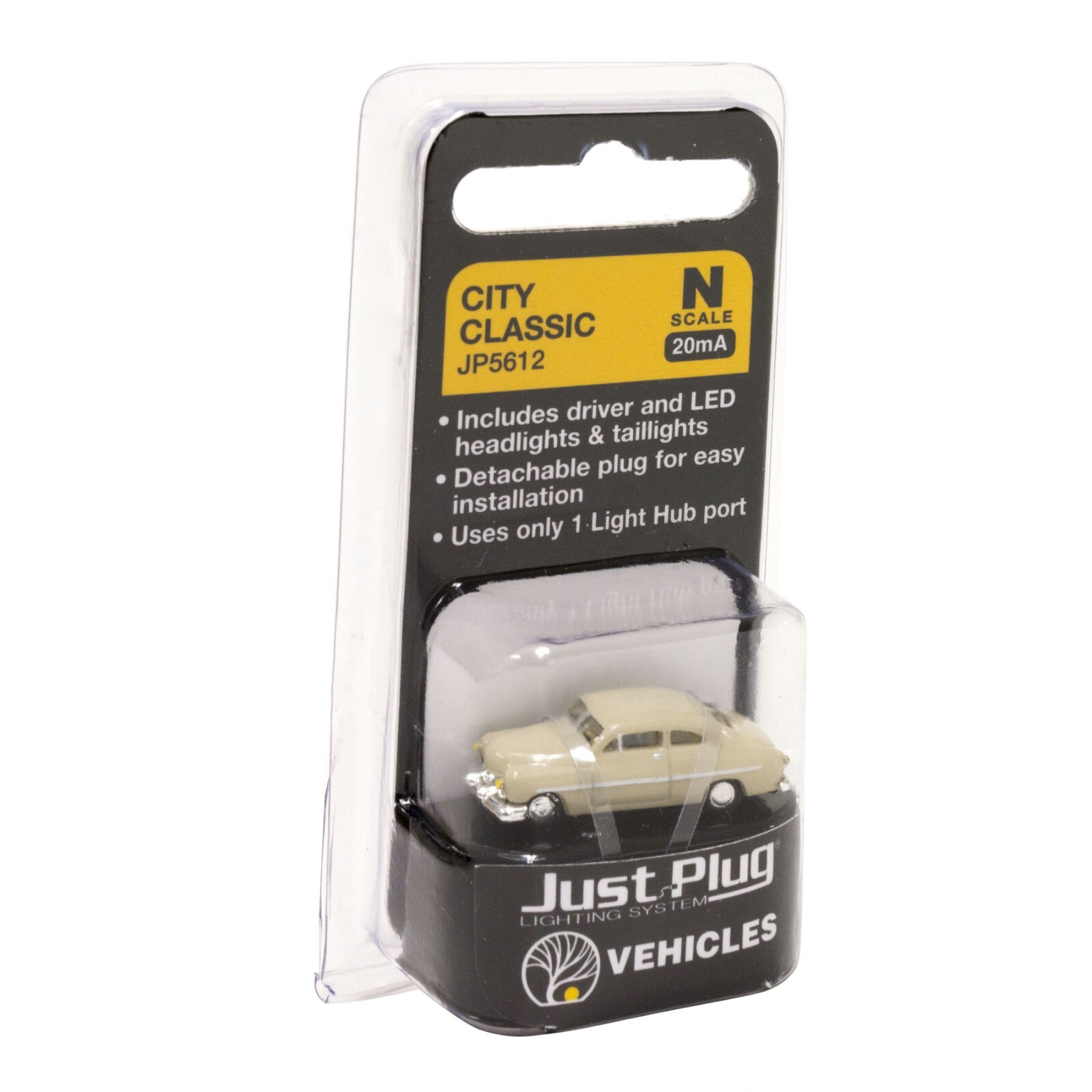 Woodland Scenics 5612 | Just Plug® Vehicles - City Classic | N Scale
