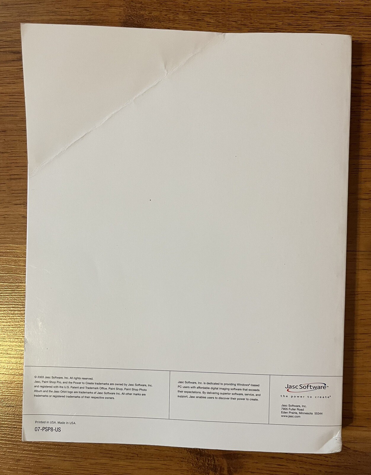 Paint Shop Pro 8 User Guide Jasc Software 2003