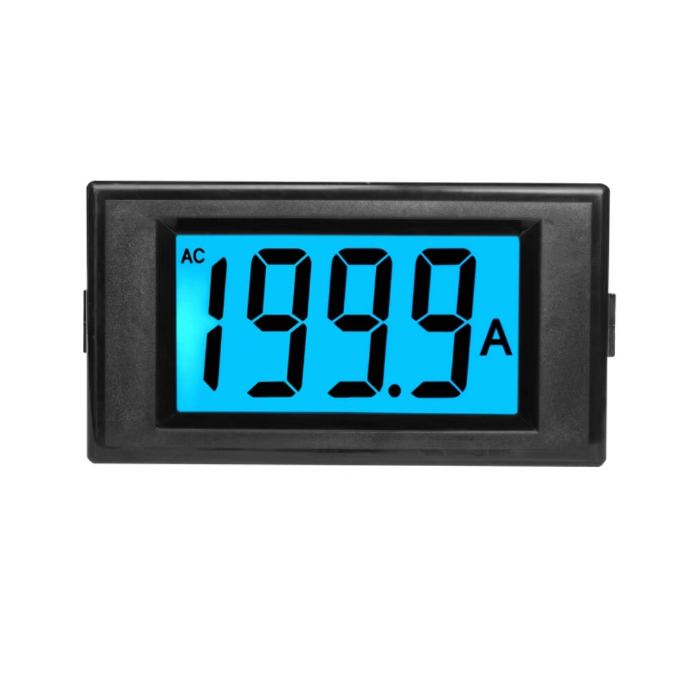 AC 10A 9.99A Digital Amp Current Panel Alternating Meter Ammeter Built-in CT MZ