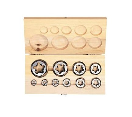 Hanson 25701 10-Piece SAE Re-Threading Die Set 1/4 to 1 Inch HCS New