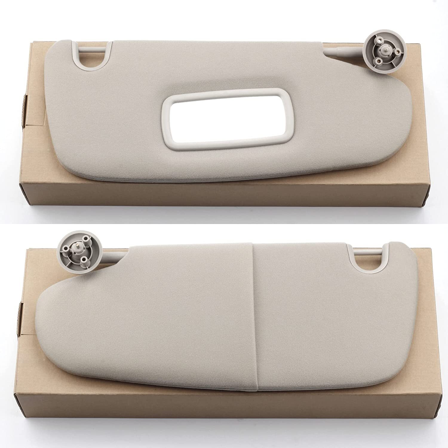 Pair Sun Visor Set For 2002-2009 Dodge Ram 1500 2500 3500 Left + Right