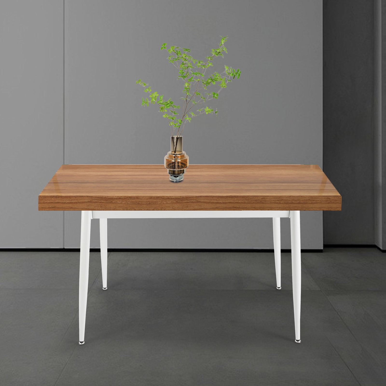 Industrial Metal Table Legs White Metal Furniture Legs with 6 Suction Cups USA