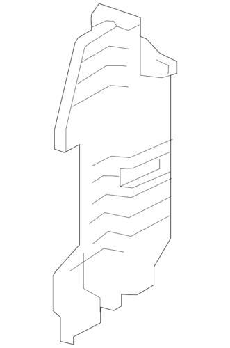 Genuine Hyundai Air Guide 29136-C2500