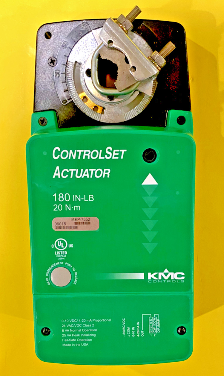 KMC ControlSet Actuator MEP-7552 09016 0-10 VDC, Free Shipping!
