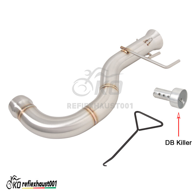 For Can-Am Spyder F3 Sport Tourer 2007-2023 Exhaust Mid Link Pipe Connector Tube