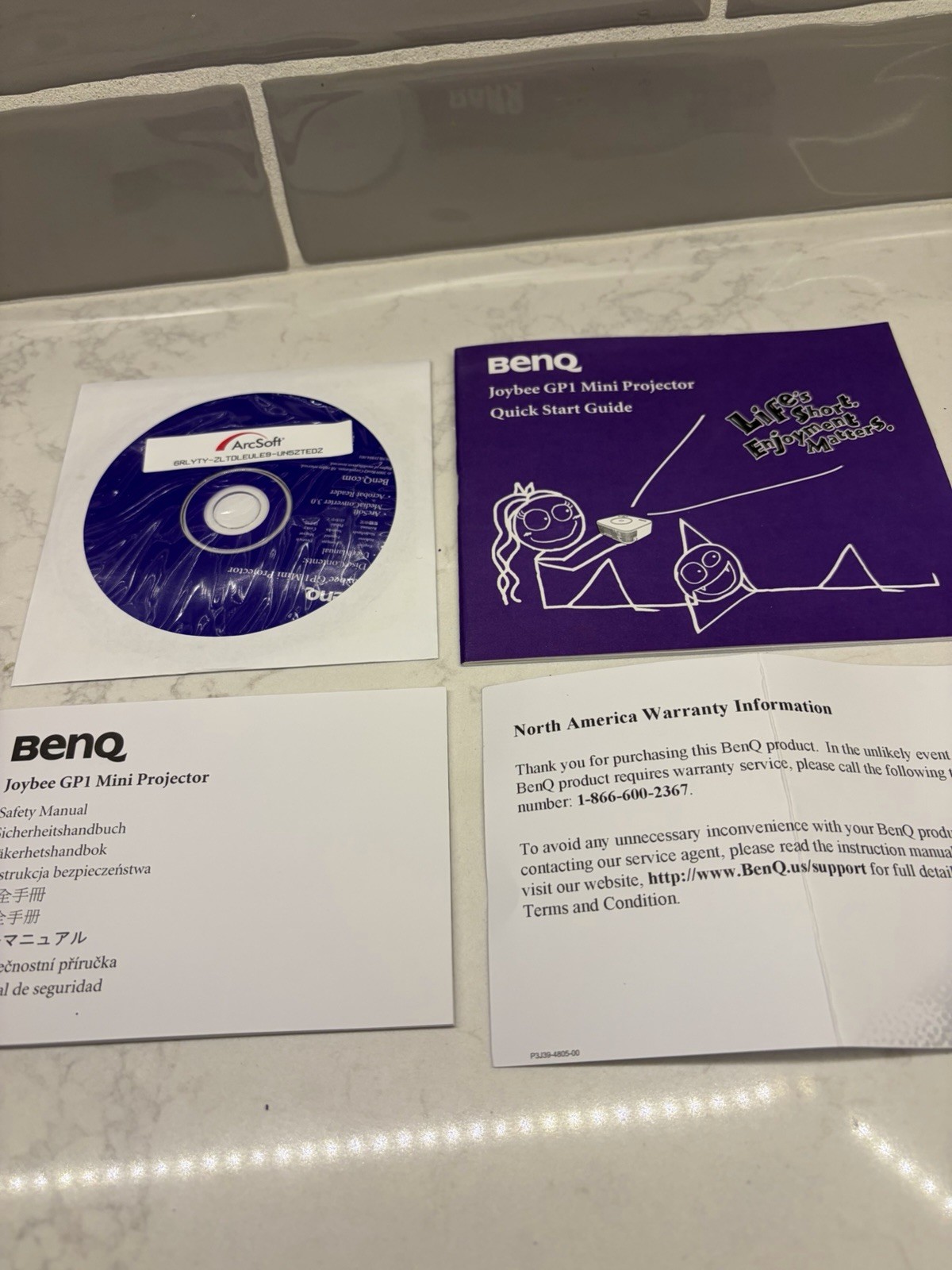 BENQ Joybee GP1 Mini Projector 1080P