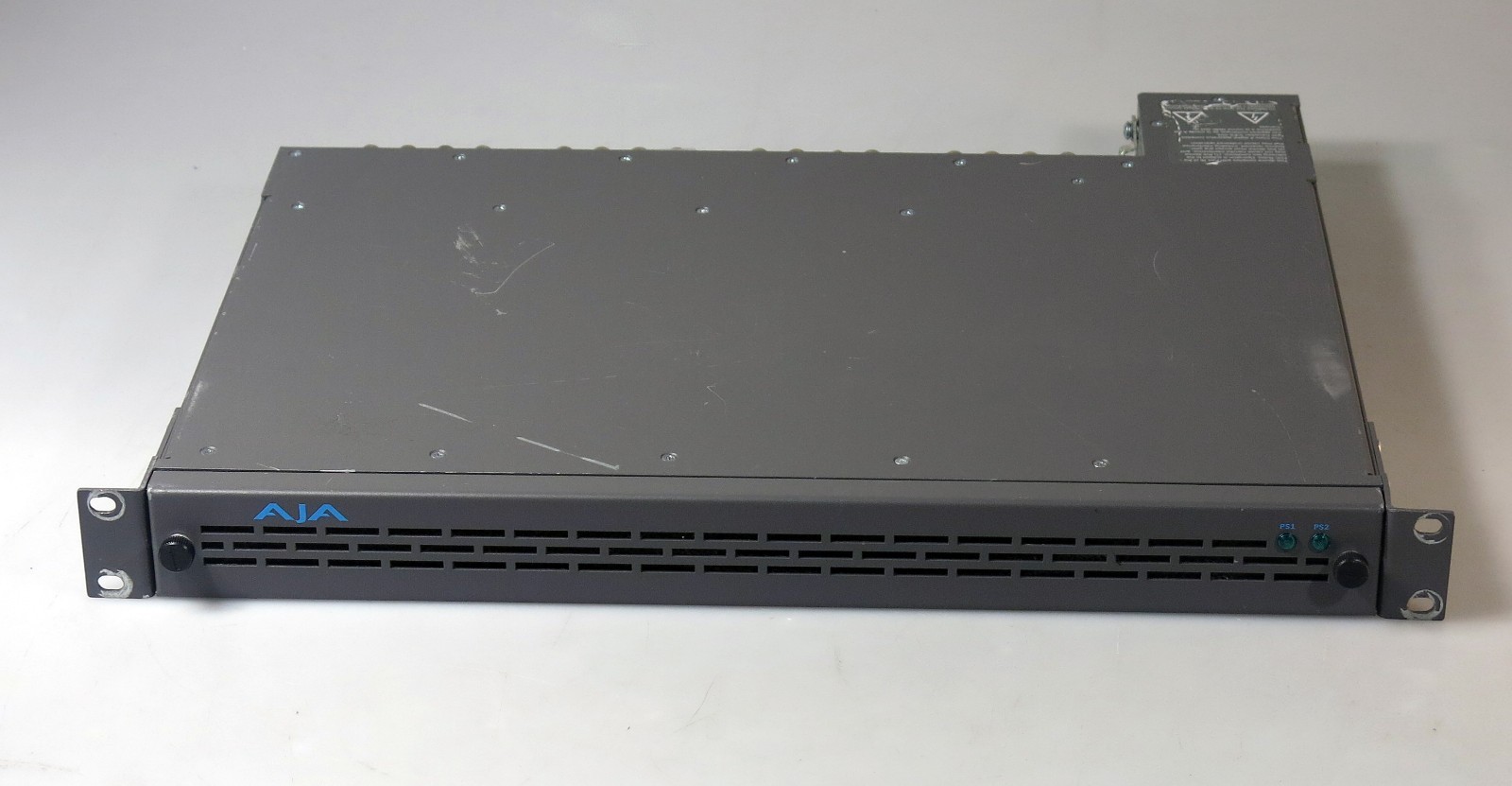 AJA 1U Frame with 2 X RH10UC Hi-Definition HD-SDI Up-converters