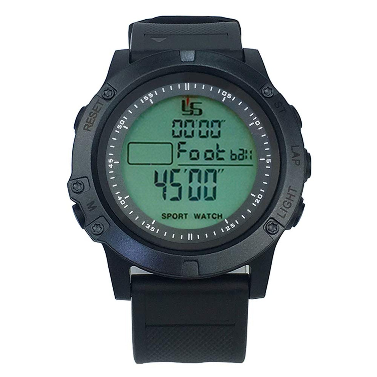 Pro Soccer Referee Watch,100 Lap Memory Stopwatch with Countdown Timer & Sile...