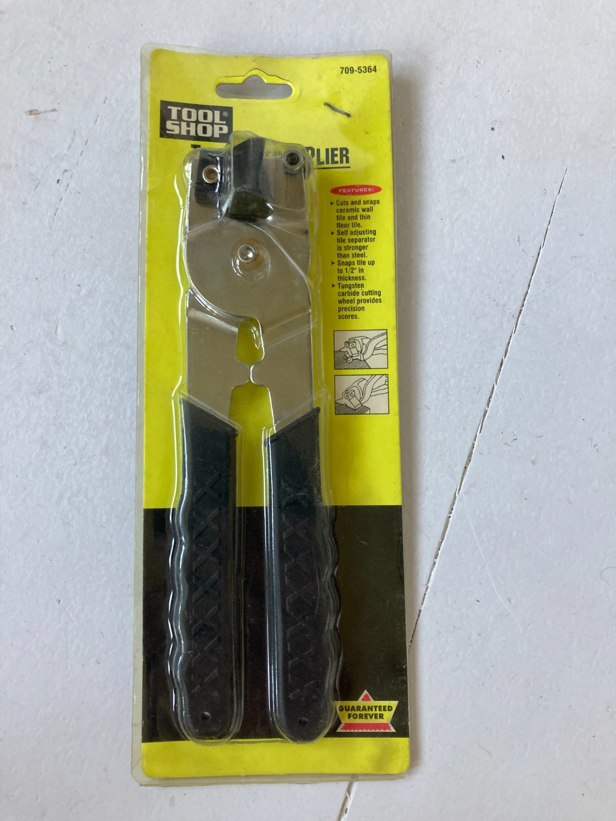 Tool Shop Tile Cutting Pilers Manual Plier Ceramic Glass NOS