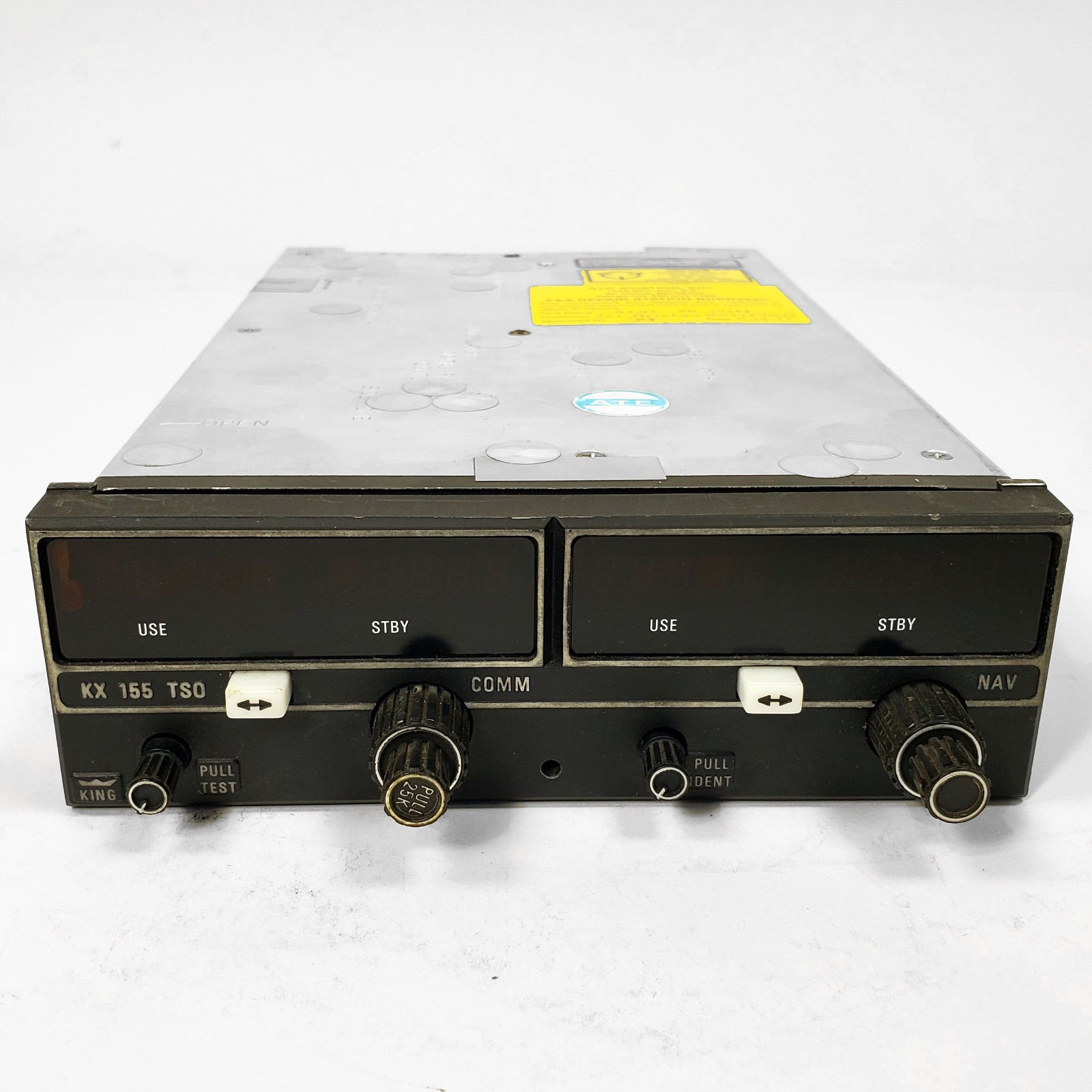 Bendix King KX-155 NAV/COM LED Display (14V) (w/ G/S) P/N 069-1024-42 w/ 8130-3