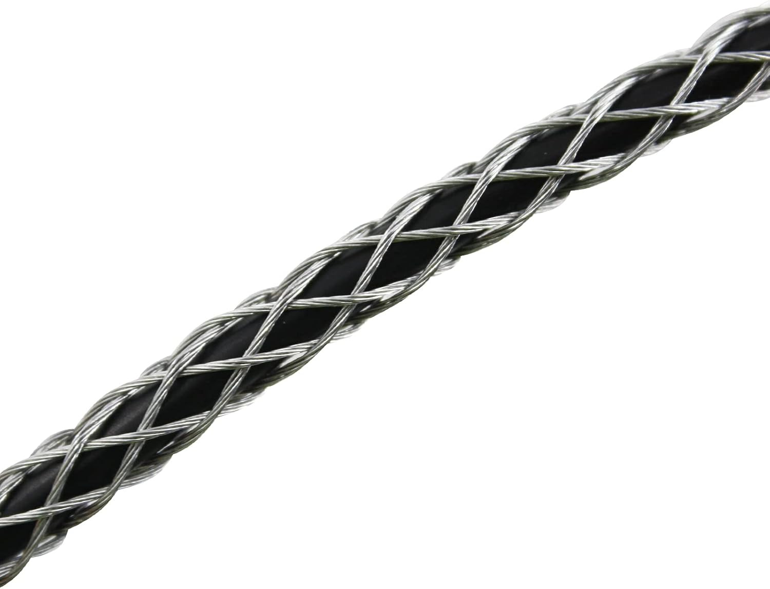 Cable Pulling Grip Sock Kit Galvanizing Steel Antislip Pipe Cable Wire Pulling G