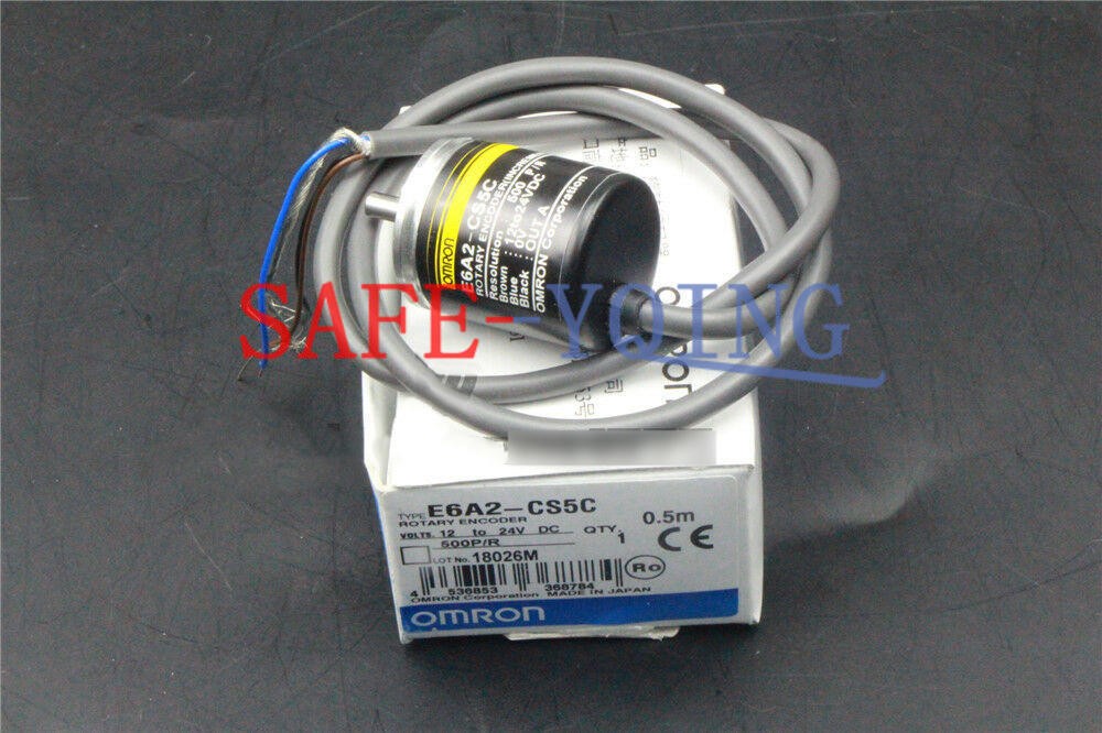 1PCS New OMRON E6A2CS5C E6A2-CS5C 500P/R Rotary Encoder