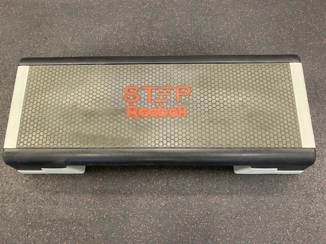 ORIGINAL REEBOK AEROBIC EXERCISE STEP PLATFORM WITH 6", 8" AND 12" RISERS