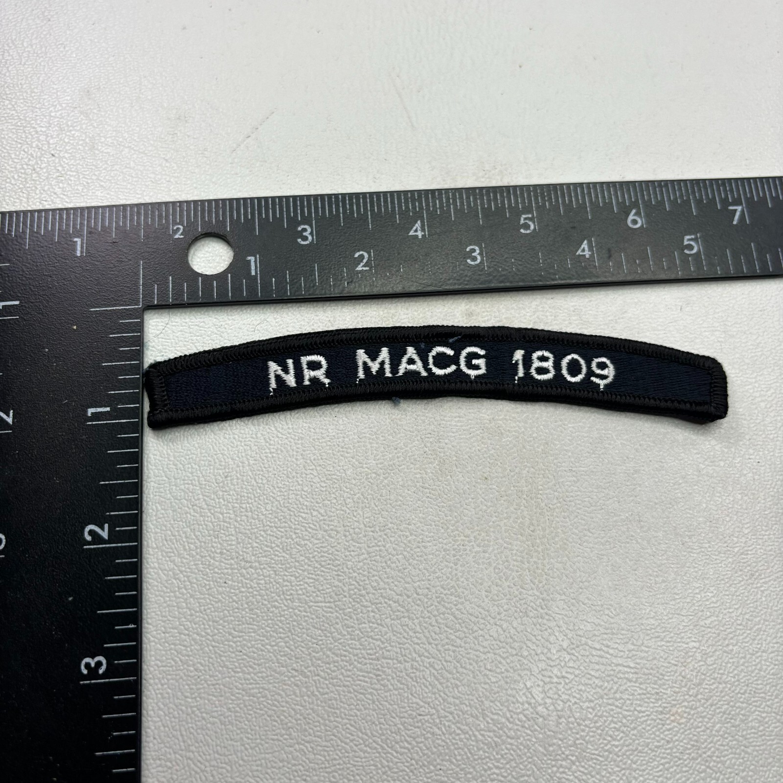US Navy Reserve NR MACG 1809 Tab Patch (Rocker, UIM) 45H