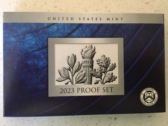 2023 S US Mint Proof Set - 10 Coins w/ Box & COA - 23RG