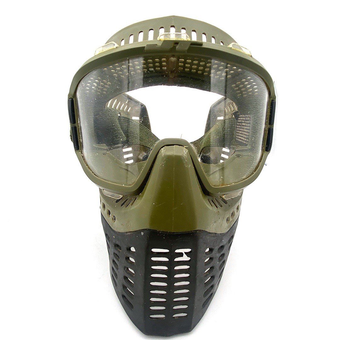 Vintage JT X-Fire Paintball Mask, n X-Fire Hook Clips Good condition