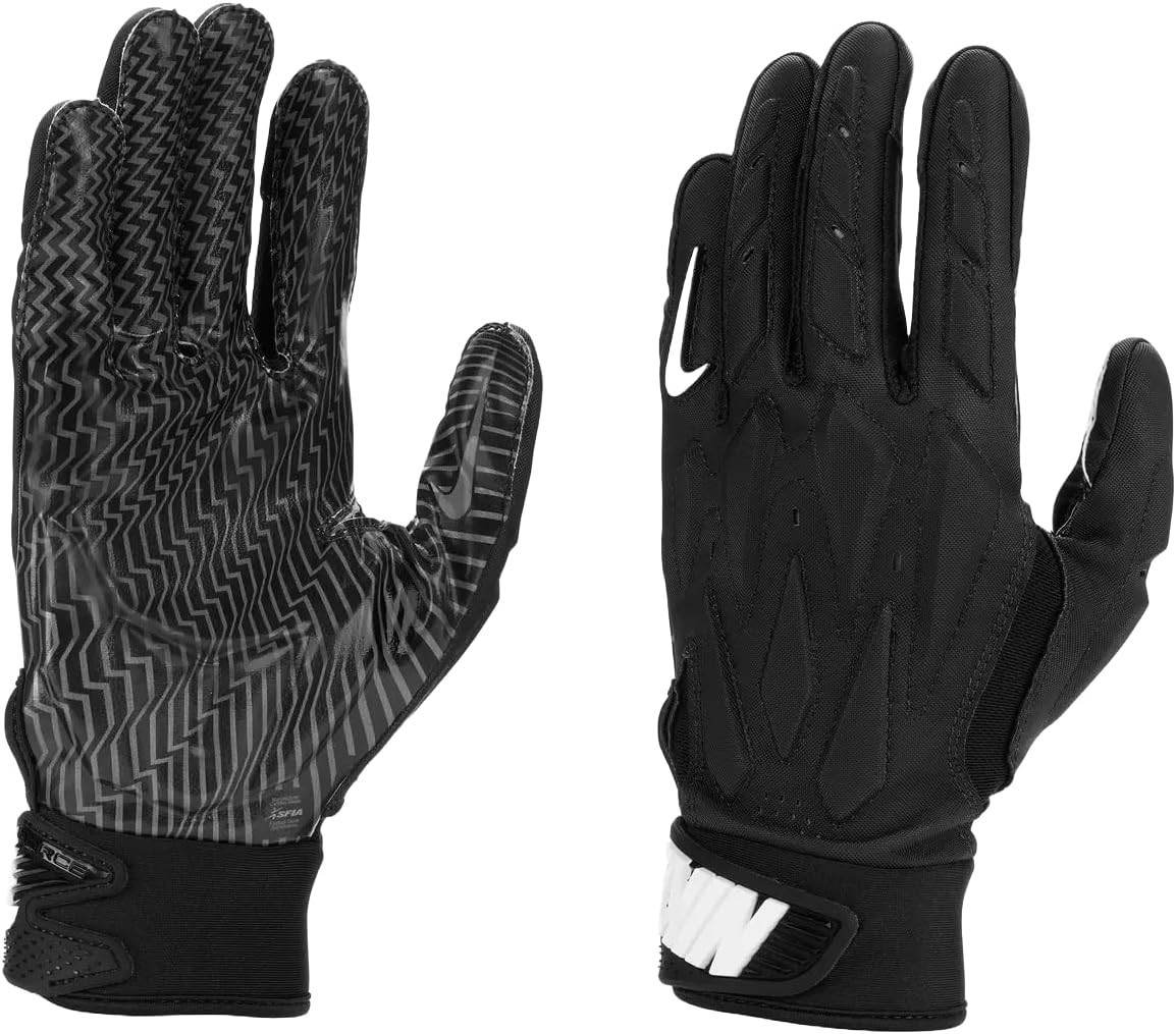 Nike D-Tack 7.0 Lineman Football Gloves Black Sz XL New
