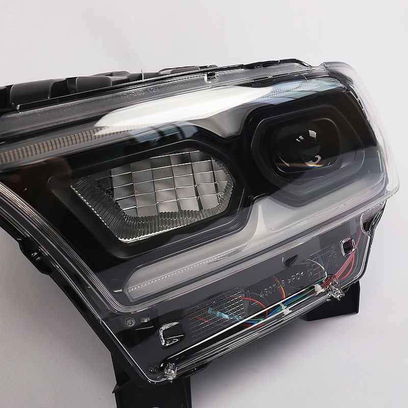 Black Full LED Projector Headlight For Dodge Durango 2021-2024 DriverLeft