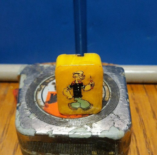 Vintage Popeye Pencil Sharpener