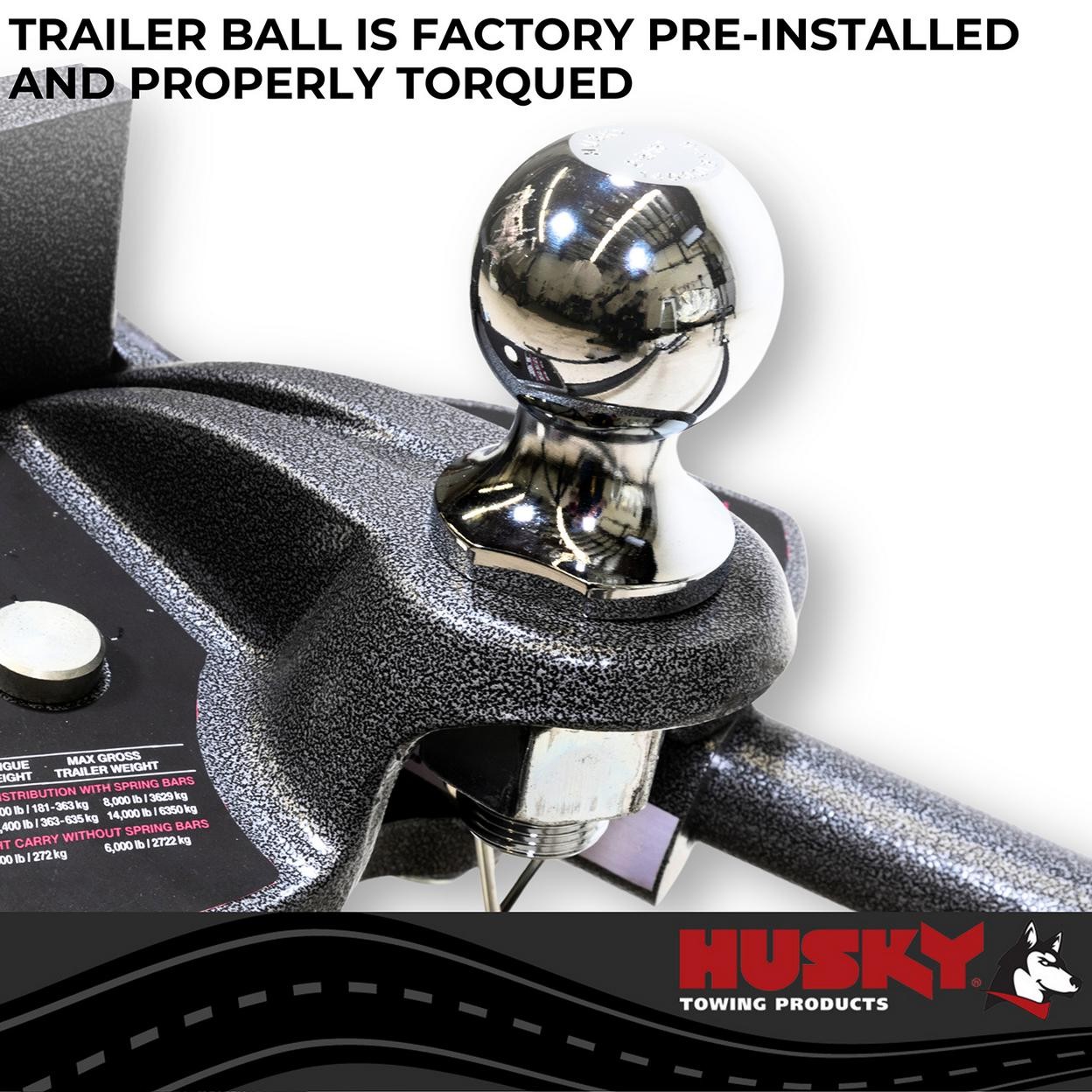 Husky Towing 33301 Trunnion Bar
