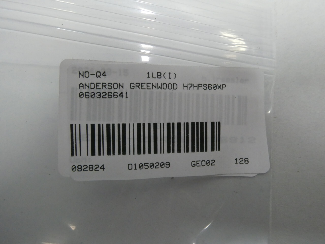 Anderson Greenwood H7HPS60XP 060326641 Manual Ss Needle Valve 6000psi 3/4in Npt