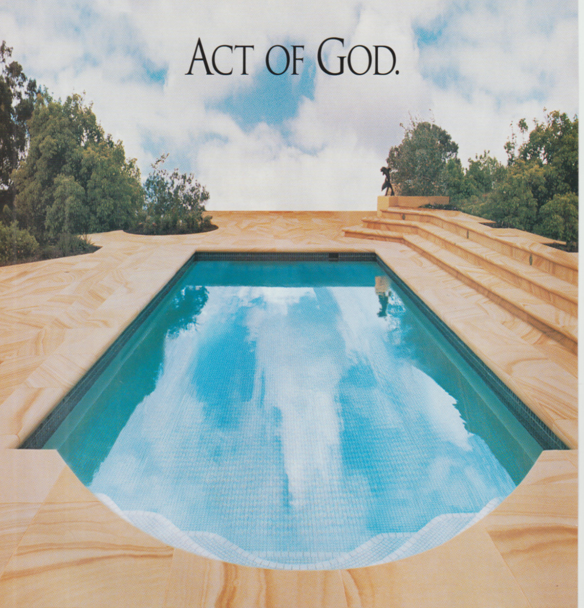 Gosford Quarries Print Ad Act of God - Australian Sandstone 8.25"x10.75"