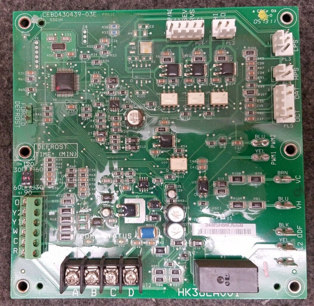 Carrier Bryant Condensor Defrost Control HK38EA001 CEPL130439-01