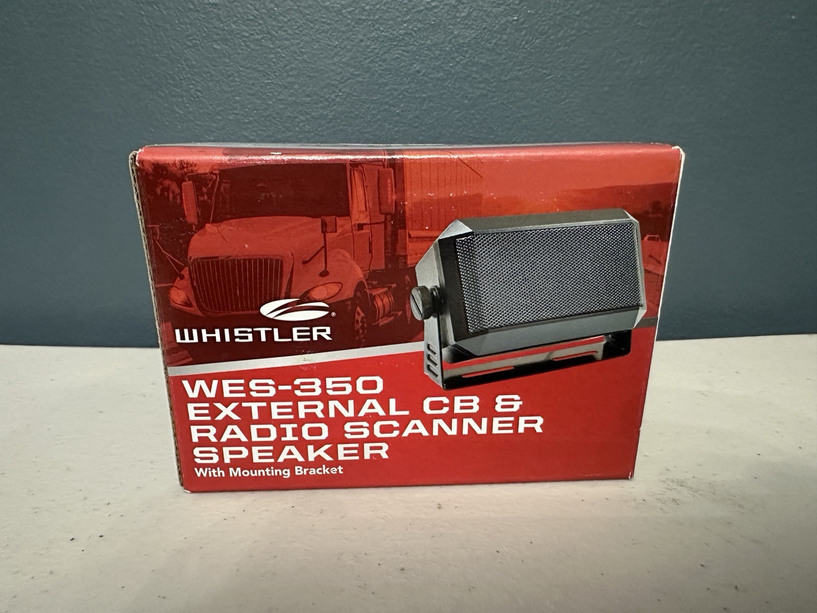 Whistler External Bracket Mounted CB & Radio Scanner Speaker (WES-350)
