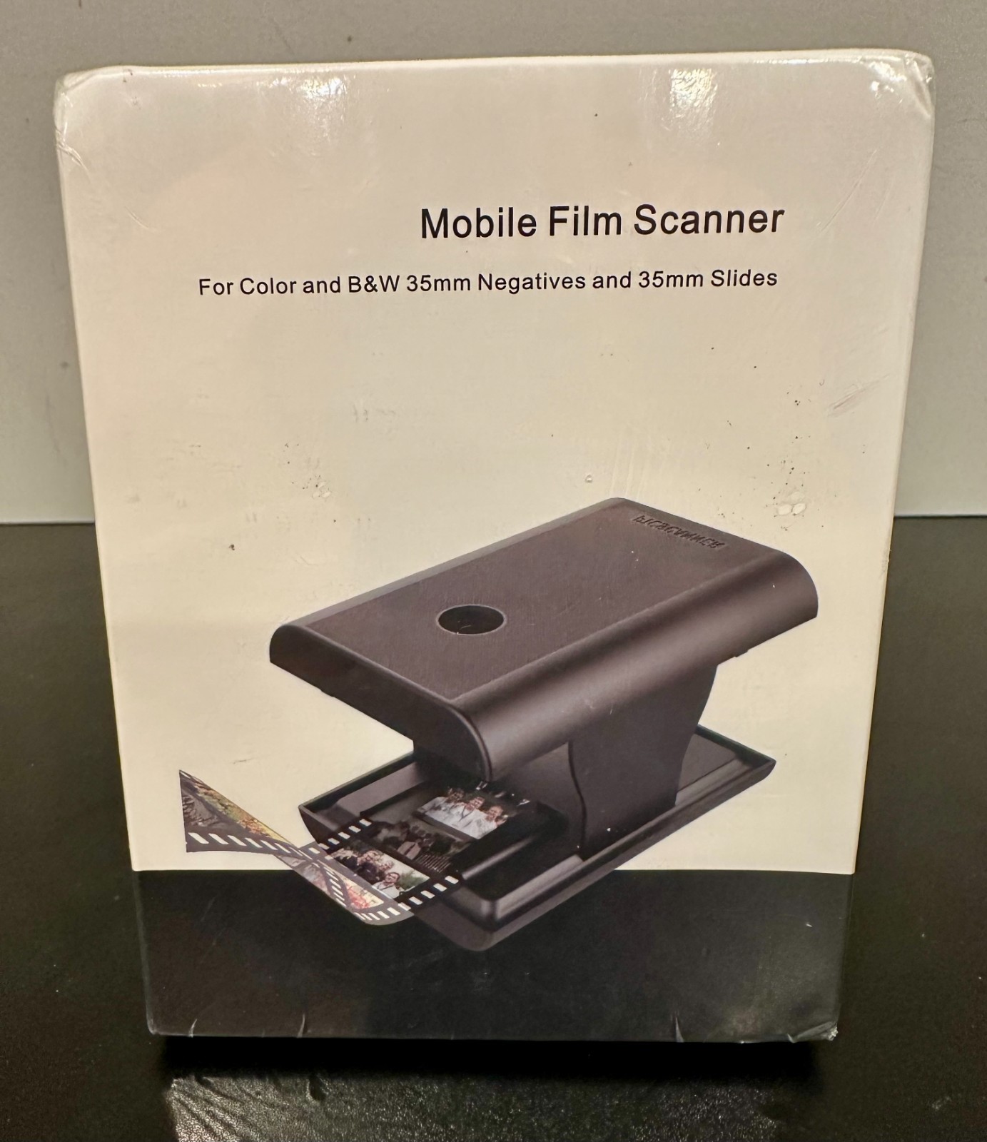 Mobile Film Scanner for Color and B&W 35mm Negatives and 35mm Slides NEW/SEALED