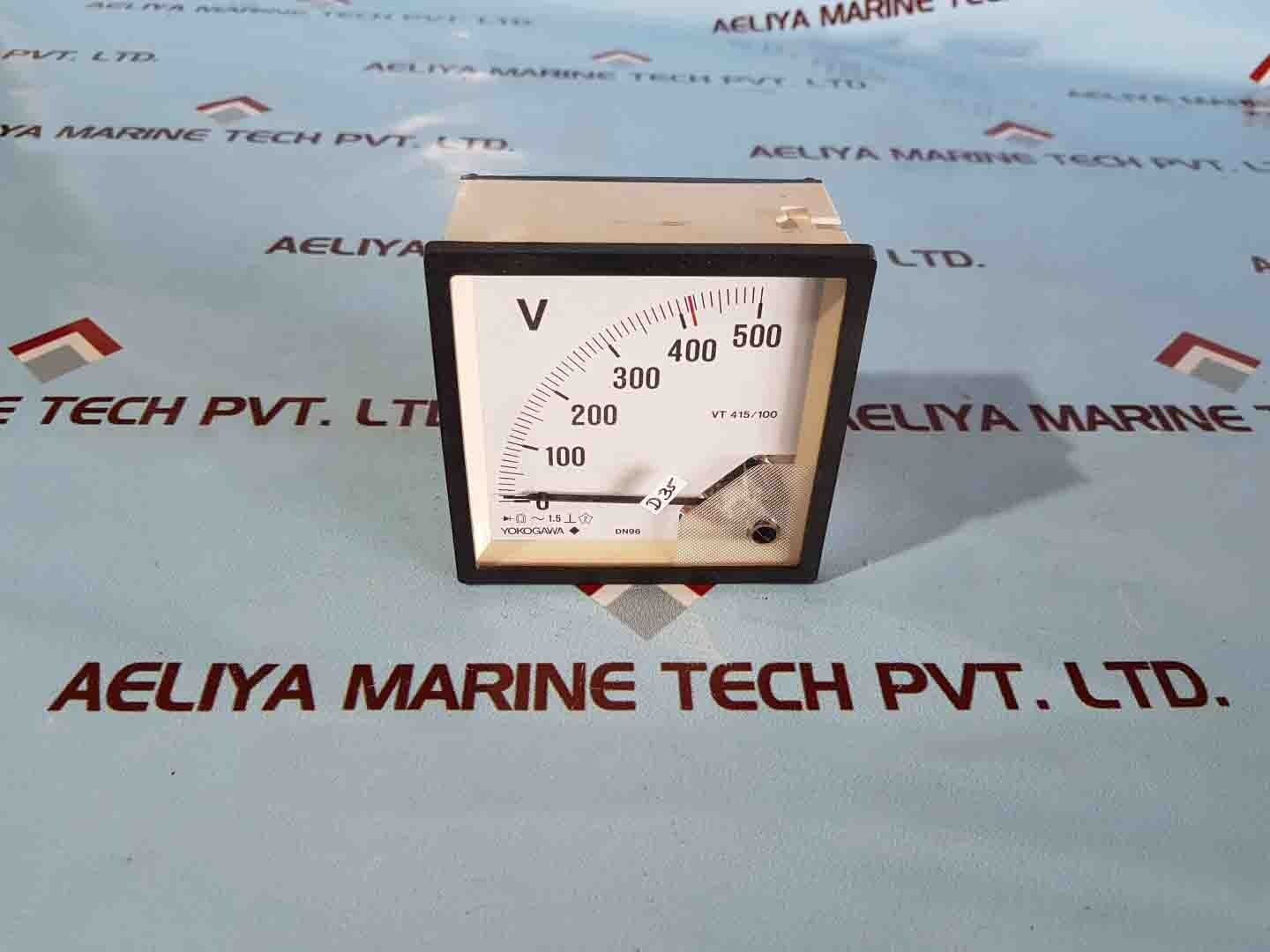 Yokogawa dn96a20 v00-n-l-bl/cj volt meter
