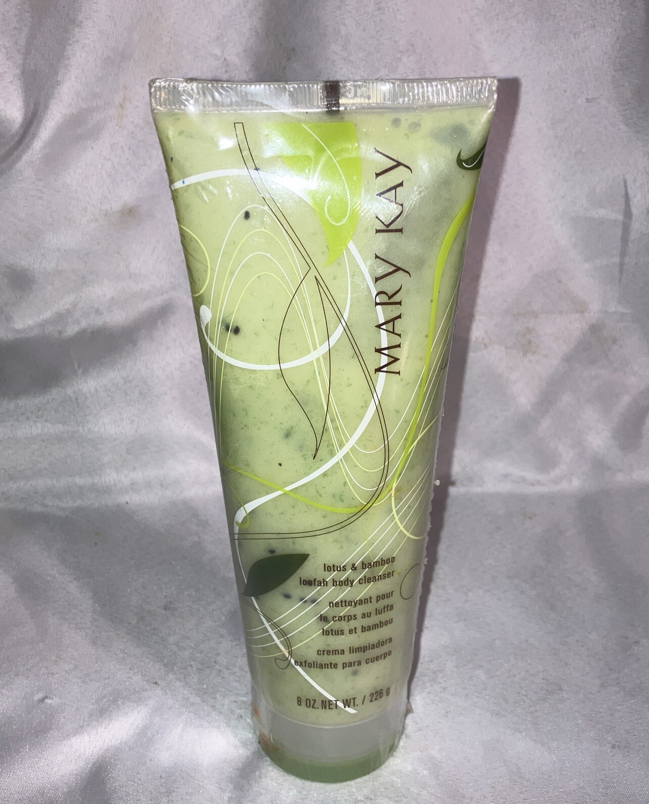 Mary Kay Lotus & Bamboo Loofah Body Cleanser 8 oz Original Seal New RARE
