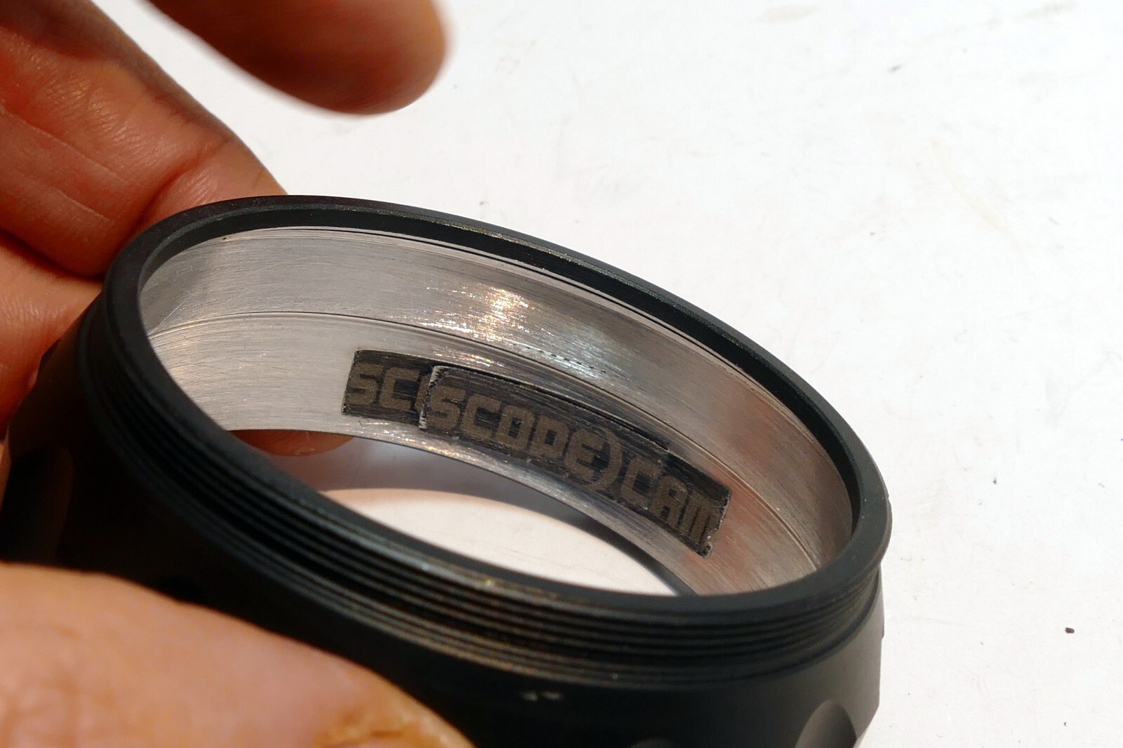 58mm Threaded Lens metal ring screw in for camera