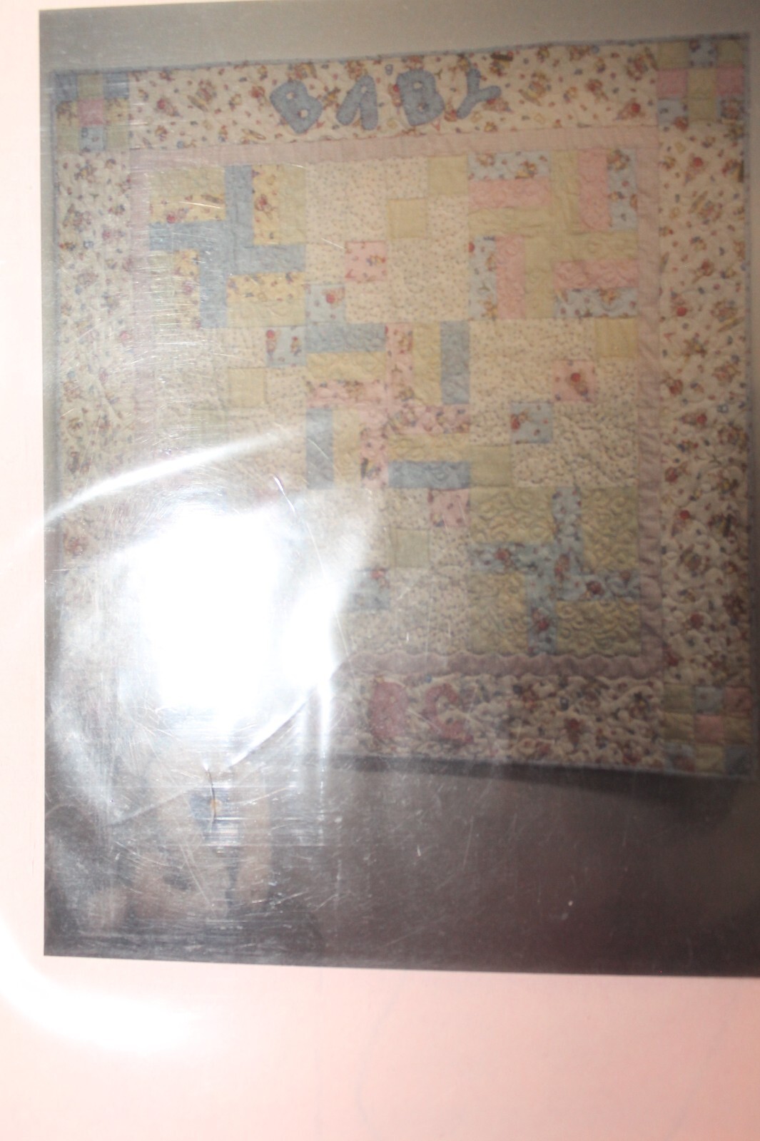 ABC's for Baby Quilt Pattern by Bay Window Quilts 52 x 52"