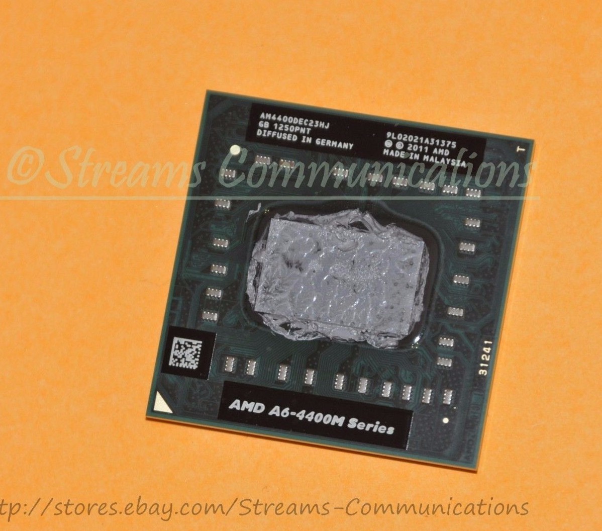 AMD A6-Series A6-4400M 2.7GHz Laptop Processor CPU for TOSHIBA C855D-S5351